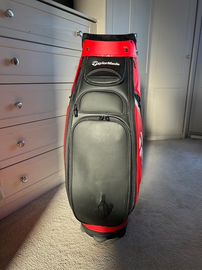 Taylor Made Stealth Tour Bag (Red & Black)