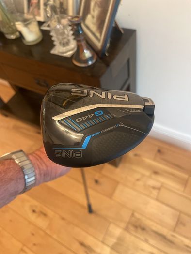Ping G440 LST Driver 9.0 degree Ping Tour 65R Shaft  Used for 4 rounds