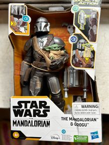 Star Wars The Mandalorian & Grogu Action Figure Sound Effects Set New Hasbro