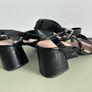 New look black heeled sandals Image 5