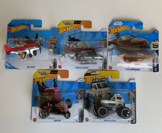 Mad Propz, Proper Chopper, X-34 Landspeeder, Dragtor, Mazda Autozam - Hot wheels