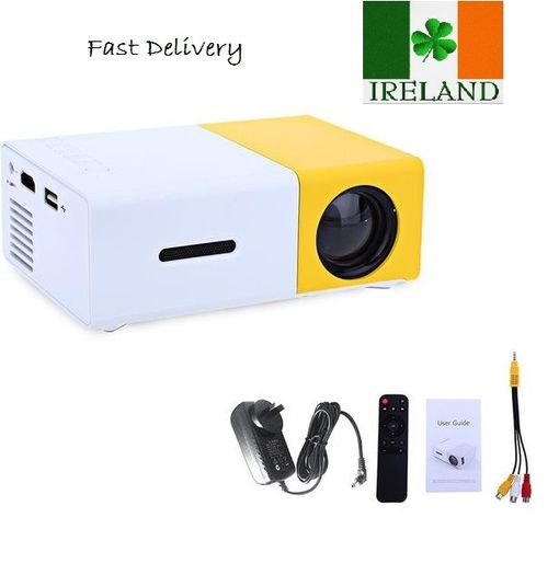 Mini Portable LED Projector 1080P HD Home Cinema Theater System PC Laptop iPhone