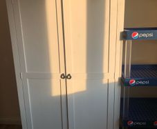 free white wardrobe