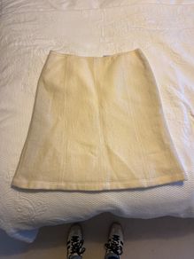 Max Mara Cream Skirt