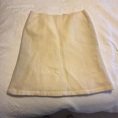 Max Mara Cream Skirt