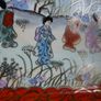 Antique Nippon Japanese Hand Painted Geisha Rectangular Plate 11" x  6,5" Image 8