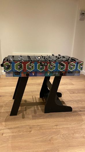 Multigame wooden play table