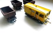Model  Railway Irish  Ballast Wagon  Set