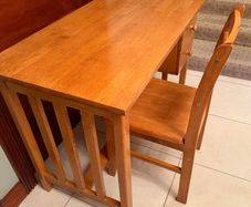 Desk and chair