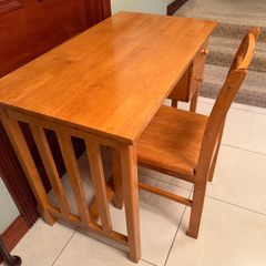 Desk and chair