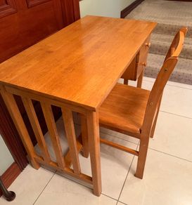 Desk and chair