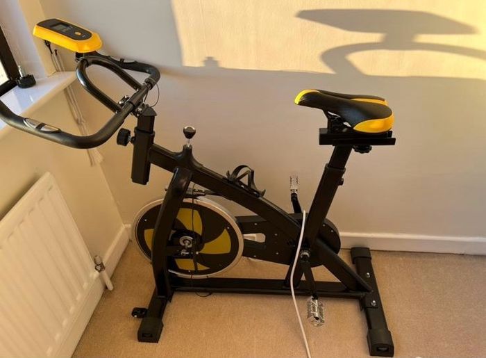 Exercise Bike hardly used. Very neat & compact for easy storage
