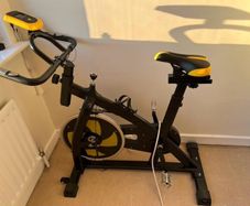 Exercise Bike hardly used. Very neat & compact for easy storage