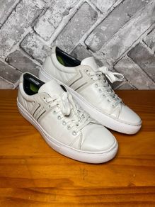 Hugo Boss Enlight Mens White Leather Trainers UK9 EUR43