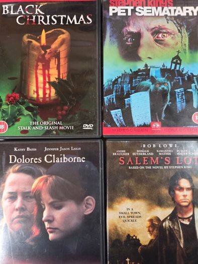 Horror DVD bundle