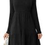 Brand New Ritiriko Sweater Dress for Women 2025 Trendy Crew Neck Image 3