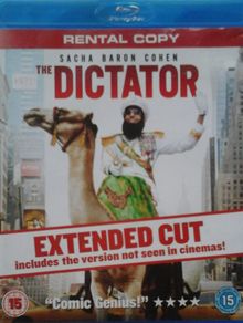 The Dictator [2012] Sacha Baron Cohen, Anna Faris & Ben Kingsley [Blu-ray Movie]