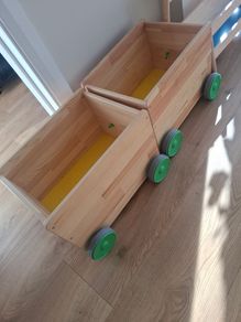 Wooden storage