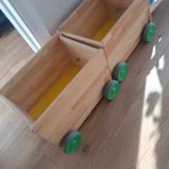 Wooden storage
