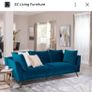 EZ Living Teal Sofa 3 Piece - Katie Image 10