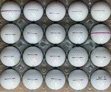 20 used Titleist Pro V1 golf balls