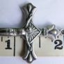 Vintage Rosary With Blue Beads and Rosary Pouch Image 8