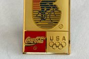 Coca Cola Cycling Olympic pin