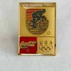 Coca Cola Cycling Olympic pin