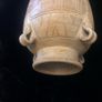 Clay Pot with Geometric design. Approx 18" tall Image 6