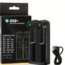4x 18650 2600mah flat top rechargeable batteries Image 3