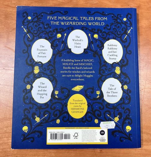 The Tales Of Beedle The Bard, Illustrated Edition by J K Rowling and Chris Riddell
