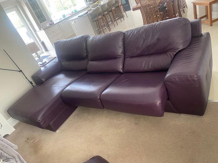 Leather Couch