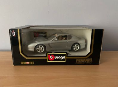 Ferrari 456GT 1992 1/18 Burago Model Car