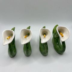 vintage 1980s napkin ring holders
