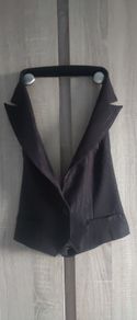 Tally Weill black vest elegant   size fits Xs s