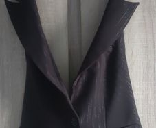 Tally Weill black vest elegant   size fits Xs s