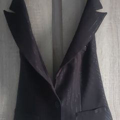 Tally Weill black vest elegant   size fits Xs s