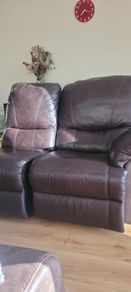 Leather sofa