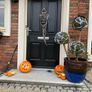 Front door chrome handle, knocker and letterbox Image 6