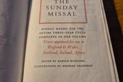 The Sunday Missal, 1987. Sunday Masses for the entire three-year cycle complete in one volume. Collins
