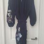 Asos Edition Midi Shift Navy Velvet Dress Image 2