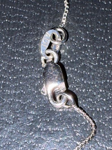 silver necklace