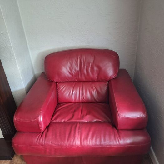 Leather sofas