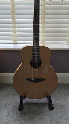 JKM 485 Sitka Spruce and Red Gum Acoustic Guitar Oil Finish