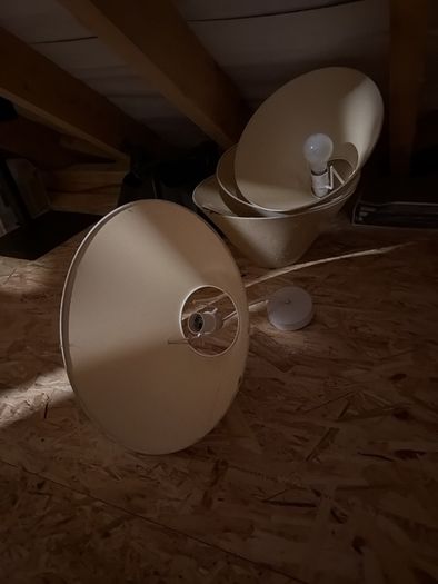 Ceiling lights and shades