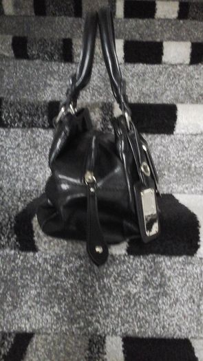 NEXT..Beautiful Black Bag with Four Compartments  (as new as used once!!)