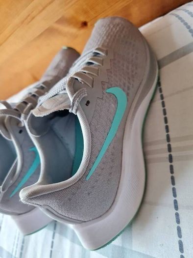2019 nike air zoom pegasus 37 Size 4.5 eu 38 grey/blue in excellent condition