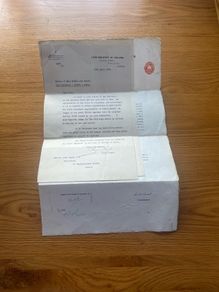 Antique 1915 Irish Land Commission Document