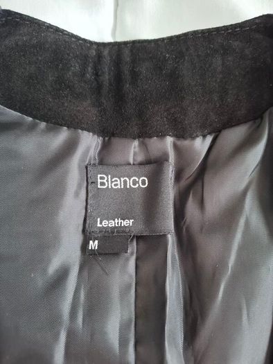 Blanco leather suede waistcoat