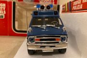 Dodge Police Van Italian Year 1978 Scale 1/24 Extremely Rare Polistil